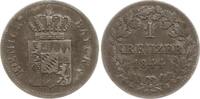 Bayern, Königreich 1 Kreuzer Ludwig I., 1825 - 1848 -