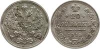 Russland 20 Kopeken Nikolaus II., 1894 - 1917, St. Petersburg -