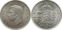 Großbritannien 2 Shillings George VI., 1936 - 1952 -