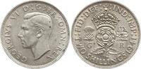 Großbritannien 2 Shillings George VI., 1936 - 1952 -