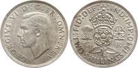 Großbritannien 2 Shillings George VI., 1936 - 1952 -
