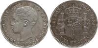 Spanien, Königreich 1 Peseta Alfonso XIII., 1886 - 1941 -