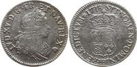 Frankreich, Königreich 1/4 Ecu de France-Navarre Ludwig XV., 1715 - 1774, Straßburg -
