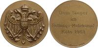 Köln, Stadt Bronzemedaille v. Hoffstetter, Bonn, Schwimmsport DLRG, Dem Sieger im Rettungs-Mehrkampf -