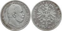 Kaiserreich Deutschland, Königreich Preußen 2 Mark Wilhelm I., 1861 - 1888 -