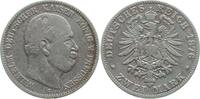 Kaiserreich Deutschland, Königreich Preußen 2 Mark Wilhelm I., 1861 - 1888 -