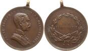 Kaiserreich Österreich Tragbare Bronzemedaille Franz Joseph I., 1848-1916, Verdienstmedaille, Der Tapferkeit -