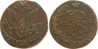 Russland 5 Kopeken Ekaterinburg, Katharina II., 1762 - 1796 -