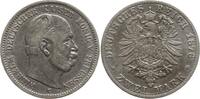 Kaiserreich Deutschland, Königreich Preußen 2 Mark Wilhelm I., 1861 - 1888 -