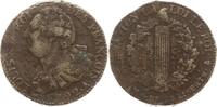 Frankreich, Constitution 2 Sols Paris, Kupfer -