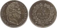 Frankreich, Königreich 1/4 Franc Louis Philippe, 1830 - 1848, Paris -