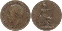Großbritannien Farthing (1/4 Penny) George V., 1910 - 1936 -