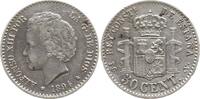 Spanien, Königreich 50 Centimos Alfonso XIII., 1886 - 1941 -