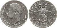 Spanien, Königreich 50 Centimos Alfonso XII., 1874 - 1885 -