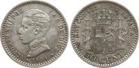 Spanien, Königreich 50 Centimos Alfonso XIII., 1886 - 1941 -