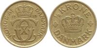 Dänemark, Königreich 1/2 Krone Christian X., 1912 - 1947 -