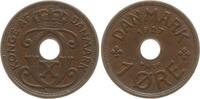 Dänemark, Königreich 1 Öre Christian X., 1912 - 1947 -