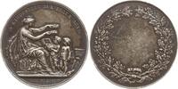 Schweiz-Genf Silbermedaille v. Bovy, Prämienmedaille der Ecole Industrielle, Stadtgöttin bekränzt Schüler -