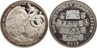 Berühmte Personen - Musiker und Komponisten Versilberte Bronzemedaille auf den 200. Geburtstag von Richard Wagner, 1813 - 1883 -