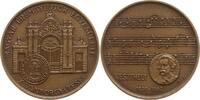 Berühmte Personen - Musiker und Komponisten Bronzemedaille Ungarn - Keszthely, 150. Geburtstag des Komponisten Karl Goldmark, 1830 - 1915 -