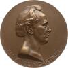 Berühmte Personen - Musiker und Komponisten Große einseitige Bronzemedaille v. Schwartz, a.d. österr. Dirigenten Felix Weingartner v. Münzberg, 1863-1942 -