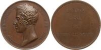 Frankreich, Königreich Bronzemedaille Karl X., 1824 - 1830, von Vivier und Leveque, Collége Royal de Louis le Grand -