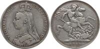 Großbritannien 1 Crown Victoria, 1837 - 1901 -