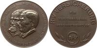 Wiesbaden, Stadt Große Bronzemedaille Verdienstmedaille R+V Versicherungen, Brb, Raiffeisen und Schulze-Delitzsch -