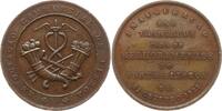 Portugal, Stadt Lissabon Bronzemedaille Luiz I., 1861 - 1889, auf die Verbesserung der Hafenanlagen -