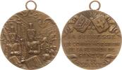 Schweiz - Genf Tragbare Bronzemedaille von Pochon, auf die 100-Jahrfeier des Wiedereinritts in die Eidgenossenschaft -