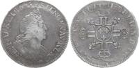 Frankreich, Königreich 1/2 Ecu aux 8 L 2e type, buste du type aux palmes Ludwig XIV., 1643 - 1715, Mzz. nicht lesbar, Überprägung auf 1/2 Ecu 1695 -