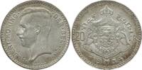 Belgien, Königreich 20 Frank (Francs) Albert I., 1909 - 1934 -