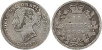 Kanada 10 Cents Victoria, 1837 - 1901 -