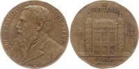 Frankreich, 3. Republik, Paris Bronzemedaille v. Tasset, auf Jules Jaluzot, Gründer Warenhaus Au Printems, Boulevard Haussmann -