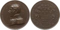 Schweiz Bronzemedaille v. Bovy, auf General Dufour, 1787 - 1875 -