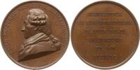 Schweiz-Neuchatel (Neuenburg) Bronzemedaille von F. Landry, auf den Diplomaten und Wohltäter David de Purry, 1709 - 1786 -