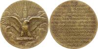 USA, 1. Weltkrieg Bronzemedaille v. Tiffany & Co., Life Insurance Company 5000 $ War Savings Stamps Award -