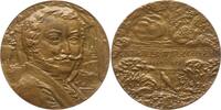 Russland - UdSSR Große Bronzemedaille v. Salman, Münzamt Moskau, 125. Geb. des Komponisten Alexander Alyabyev -