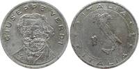 Berühmte Personen - Musiker und Komponisten Versilberte Zinkmedaille auf den Komponisten Giuseppe Verdi, 1813 - 1901 -