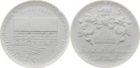 Sachsen Porzellanmedaille Porzellanmanufaktur Meissen, auf den Orgelbauer Gottfried Silbermann. 1683-1753 -
