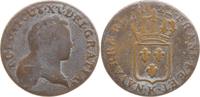Frankreich, Königreich 1/2 Sol Ludwig XV., 1715 - 1774, Bordeaux -