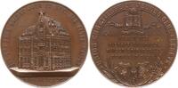 Schweiz - Genf Zinnmedaille v. Richard, auf die Einweihung des Hauses des Christlichen Jugendverbandes -