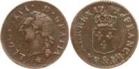 Frankreich, Königreich Liard Ludwig XVI., 1774 - 1793, Aix, Etoile -
