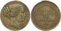 Frankreich, Kaiserreich, Stadt Paris Bronzemedaille Napoleon III., 1852 - 1870, Eugenie Impératrice des Francais -
