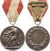 Unbestimmt Tragbare Medaille Simsons Kampf mit dem Löwen SIMSON / Lorbeerkranz -