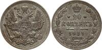 Russland 20 Kopeken Nikolaus II., 1894 - 1917, St. Petersburg -
