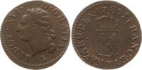 Frankreich, Königreich Liard Ludwig XVI., 1774 - 1793, Nantes -