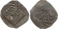 Pfalz-Oberpfalz Pfennig auf Regensburger Schlag Rupert I. bis Rupert III., 1329 - 1410 -