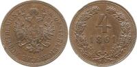 Österreich, Kaiserreich 2 Kreuzer Franz Joseph I., 1848 - 1916, Kremnitz -