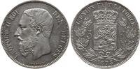 Belgien, Königreich 5 Francs Leopold II., 1865 - 1909 -